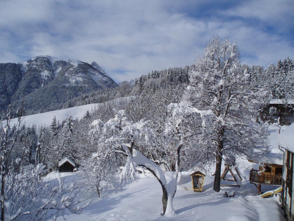 Apartmán Entschleunigungshof Huberbauer Kotschach-Mauthen Exteriér fotografie