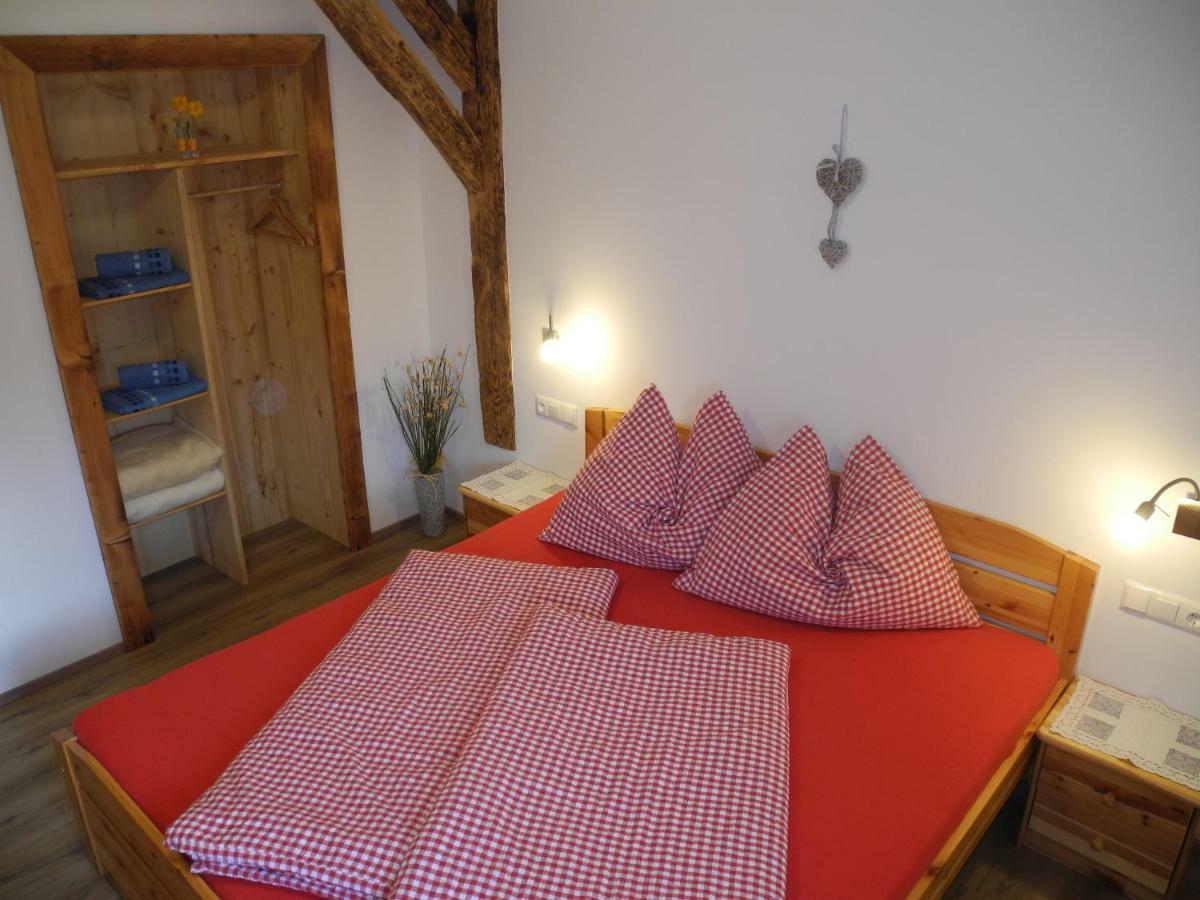 Apartmán Entschleunigungshof Huberbauer Kotschach-Mauthen Exteriér fotografie