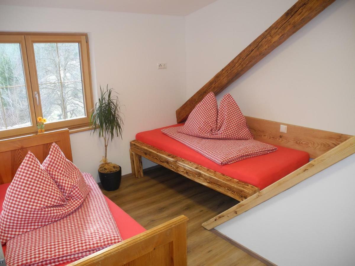 Apartmán Entschleunigungshof Huberbauer Kotschach-Mauthen Exteriér fotografie